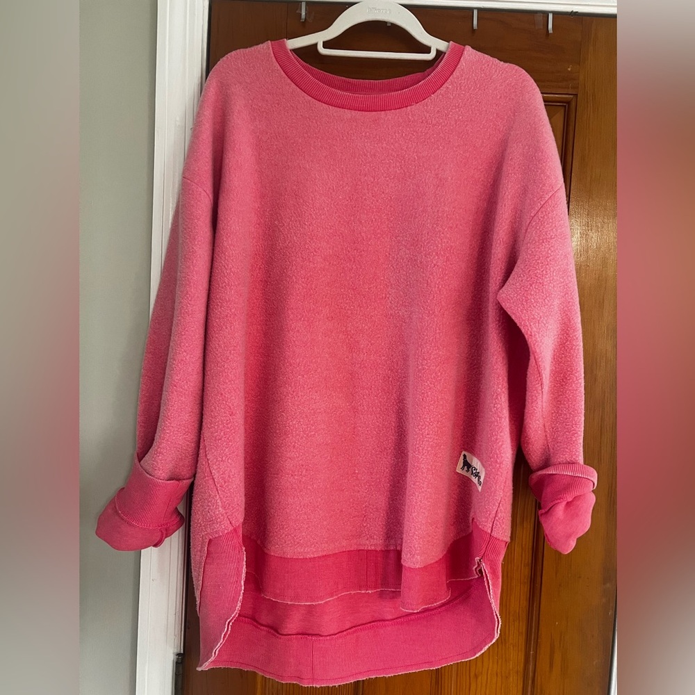 SoFriCo Pink Crewneck Sweatshirt